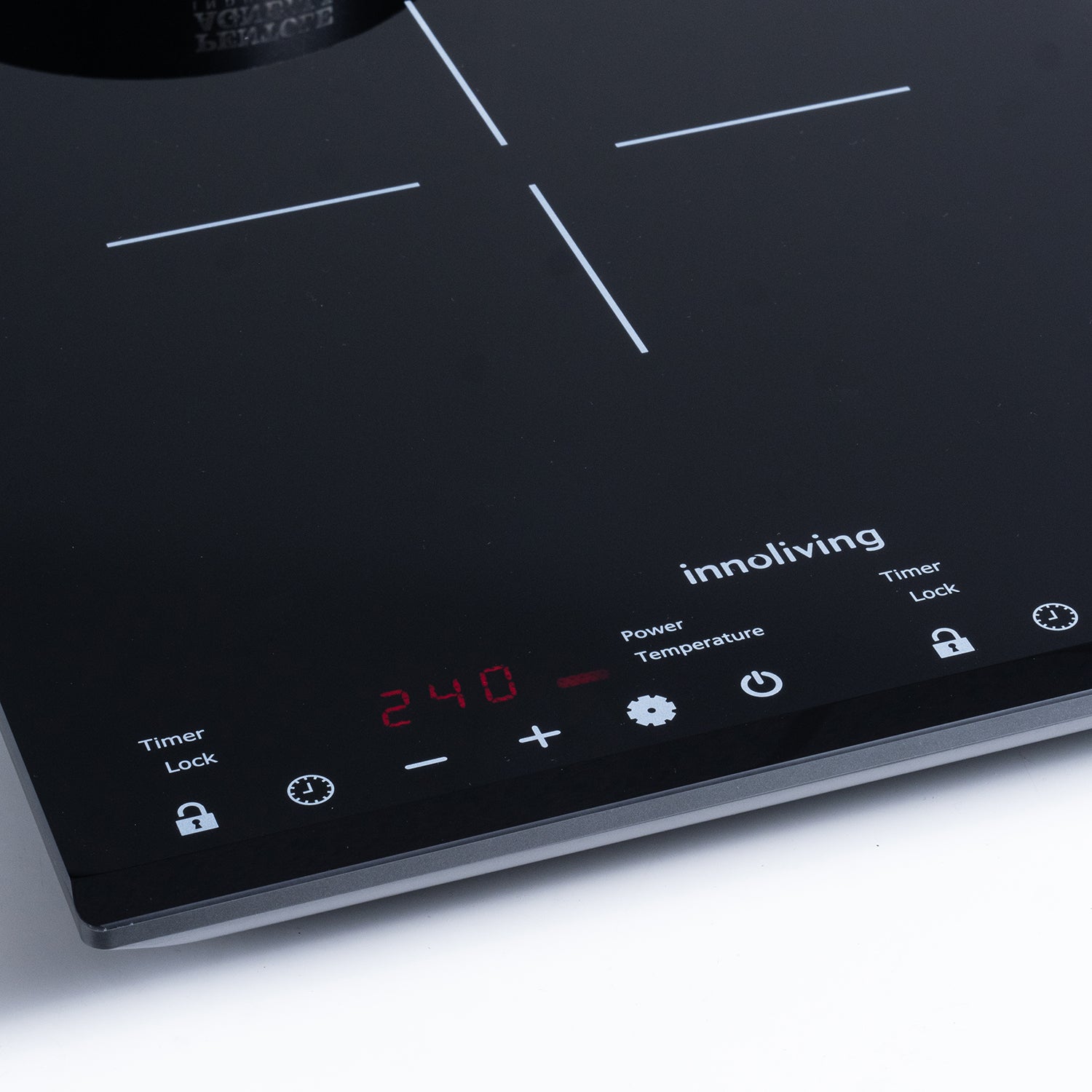 INNOLIVING - Piastra ad Induzione Doppia INN-872